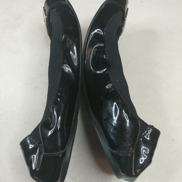 Michael Kors Womens Classic Suede Mules Gray Size - Picture 4 of 7